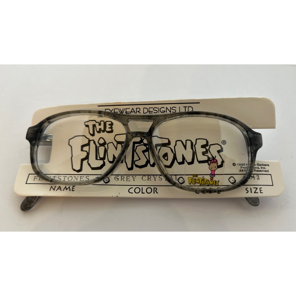 VTG New 1995 Flintstones Kids Eye Glasses No Prescription